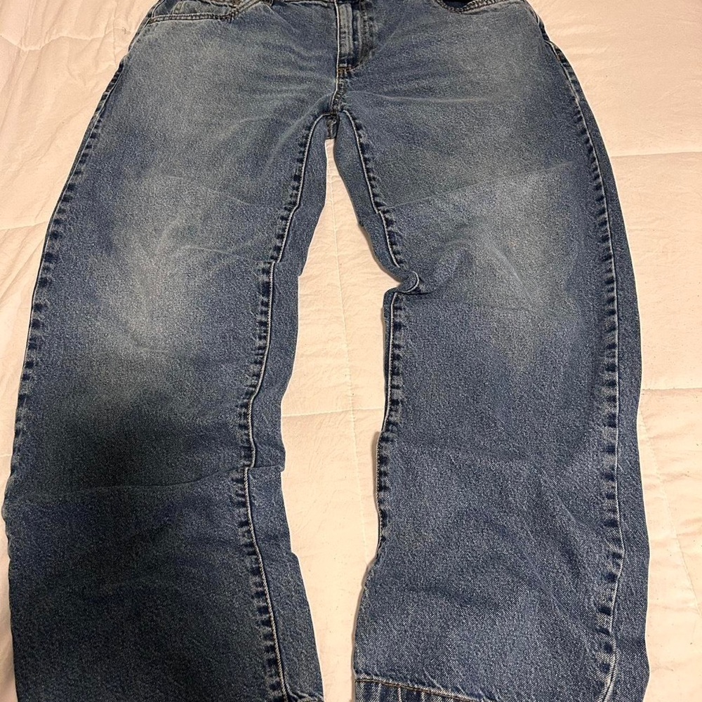 Cotton On Men's Relaxed Medium Blue Denim Jeans
